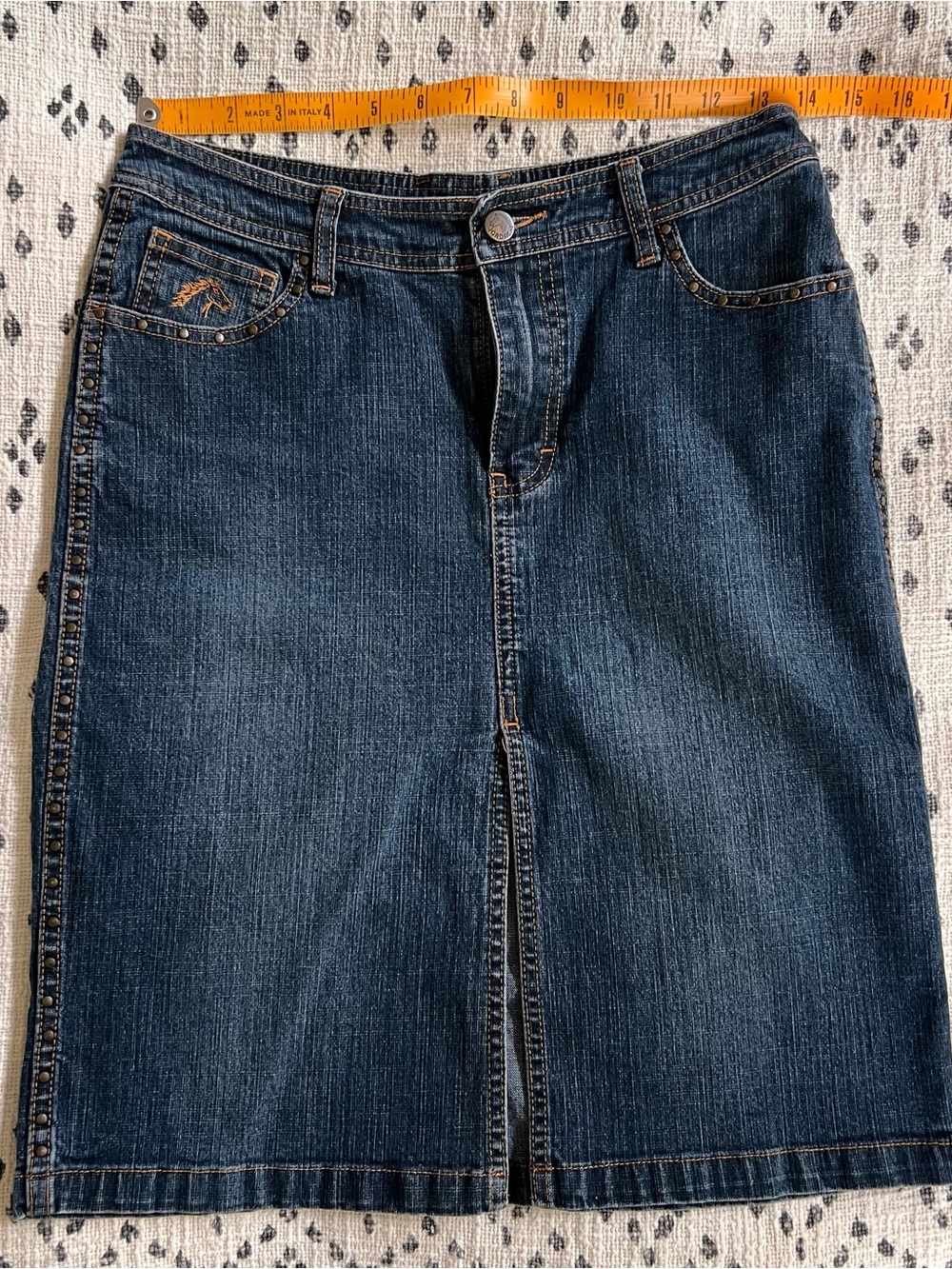 Vintage Jordache Stretch Denim Skirt